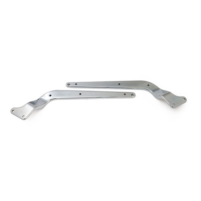 86 99 Flstc/F Fender Strut Covers. Chrome Fender Struts Side Mcs