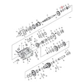 Washer, Transmission Mainshaft 2nd & 3rd Gear .005" Transmission Parts Mcs