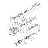 Washer, Transmission Mainshaft 2nd & 3rd Gear +.005 Transmission Parts Mcs