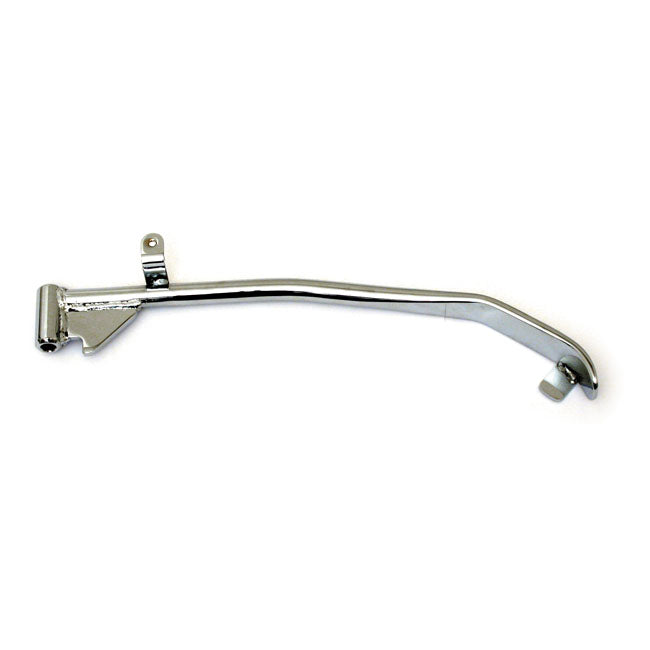Jiffy Stand Flat Bottom. Stock Replacement. Chrome Jiffy Stands Mcs