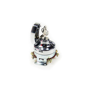 Fl Style Ignition Switch, ''Electronic''. Flat Key. Chrome Switches Ignition Mcs