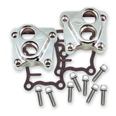 S&S, Twin Cam tappet cover set. Polished TAPPET BLOCKS S&S