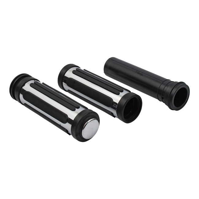 Handlebar Grip Set, Cushion Stripe Grips Mcs