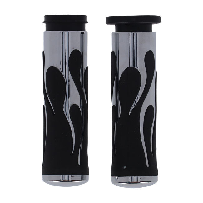 Handlebar Grip Set, Shell Shock Grips Mcs