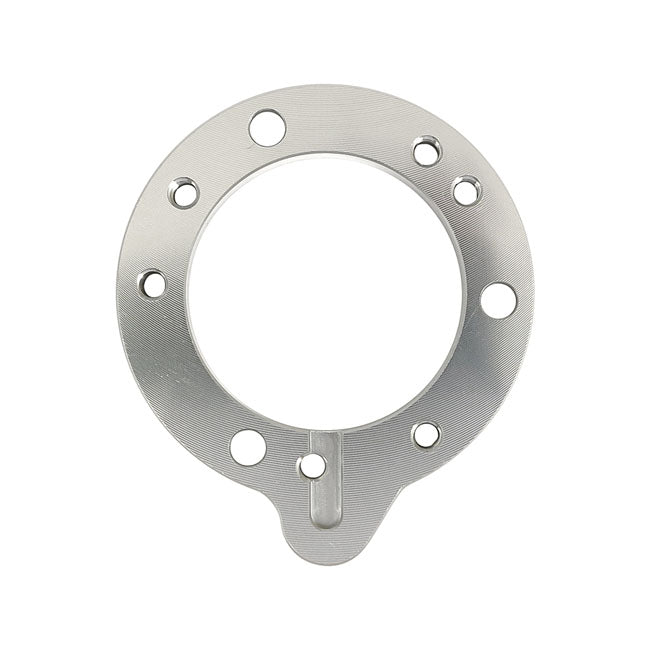 Air Cleaner Adapter Plate, For S&S E/G. Aluminum Air Cleaner Bracket Mcs