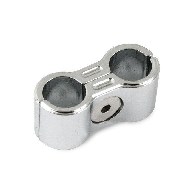 8mm Spark Plug Wire Separator. Grooved, Chrome Spark Plug Wires Separators Mcs