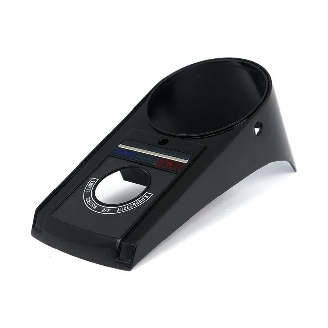 Die Cast Aluminum Dash Cover, 91 95 Style. Gloss Black Dash Panel Mcs