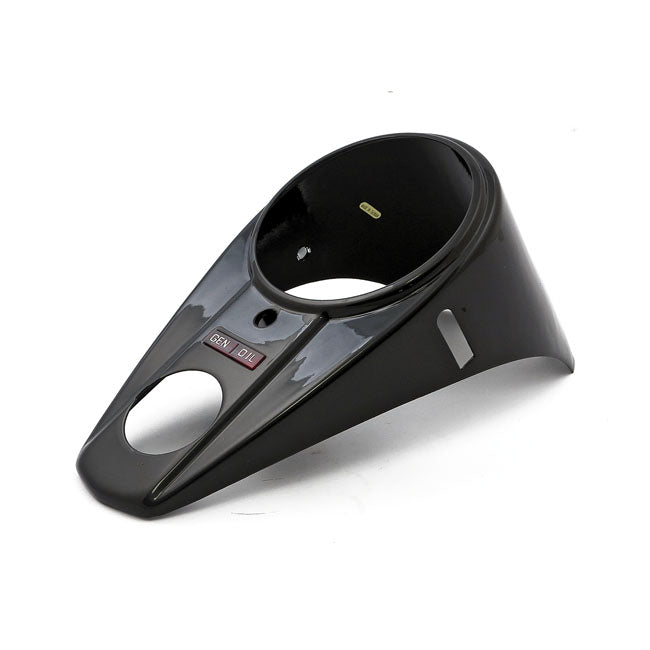47 61 Style 2 Light Dash Cover. Gloss Black Dash Panel Mcs