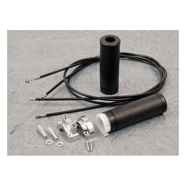 S&S, univ. throttle assembly with 48" cables THROTTLE ASSEMBLY S&S