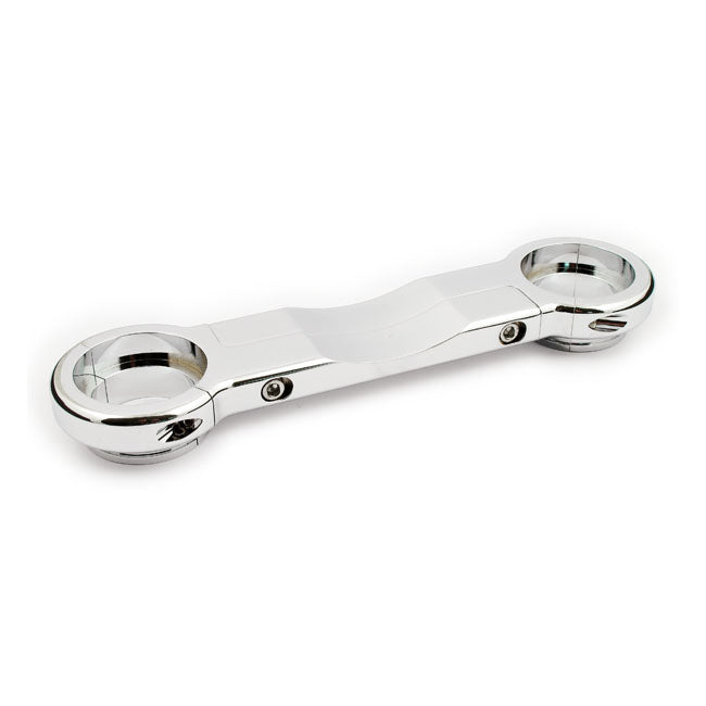 Fork Brace, 41mm, Solid. Chrome Fork Braces Mcs