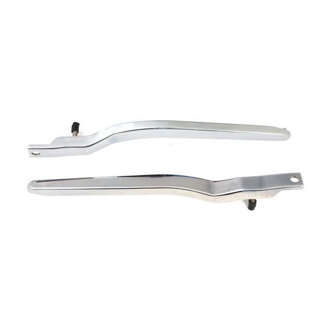 72 85 Fx Fender Struts. Smooth. Chrome Fender Struts Side Mcs