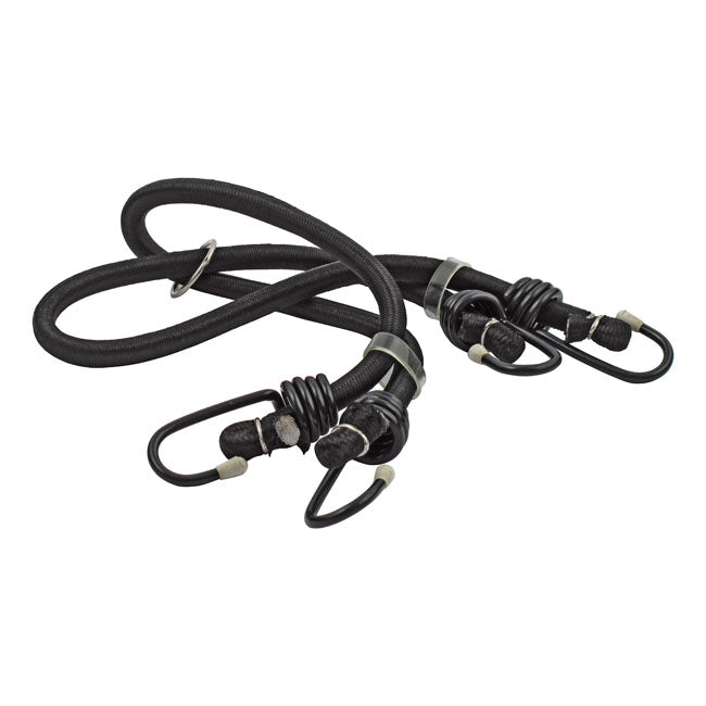 Bungee Cords, 22" (55cm) X 11mm Thick. 4 Hooks Bungee Cords Mcs