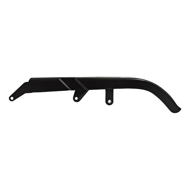 Upper Belt Guard, Softail. Black Belt Guards Mcs