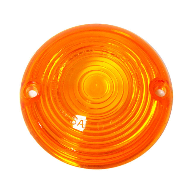36 85 Fl Style Turn Signal Replacement Lens. Amber Turn Signals Lenses Mcs
