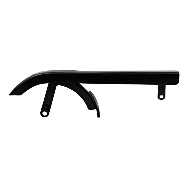 Upper Belt Guard, Xl Sportster. Black Belt Guards Mcs