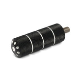 Bomber, Shift/Brake Peg Set. Knurled. Black Cm Shifter Peg Mcs