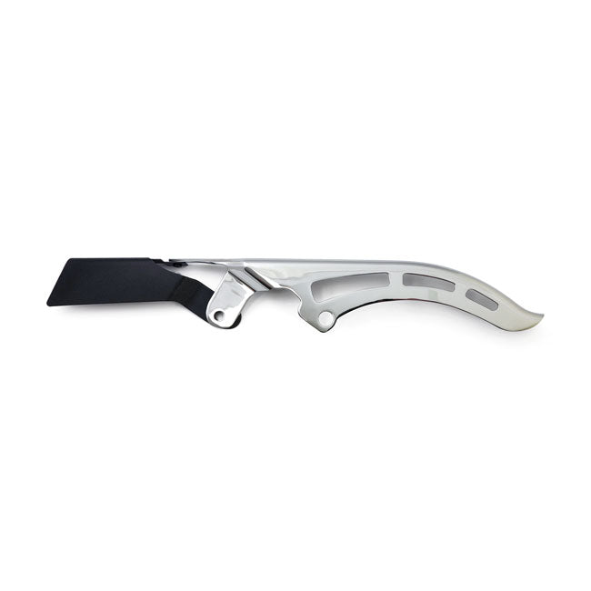 Shorty Upper Belt Guard. Chrome Belt Guards Mcs
