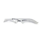 Shorty Upper Belt Guard. Chrome Belt Guards Mcs