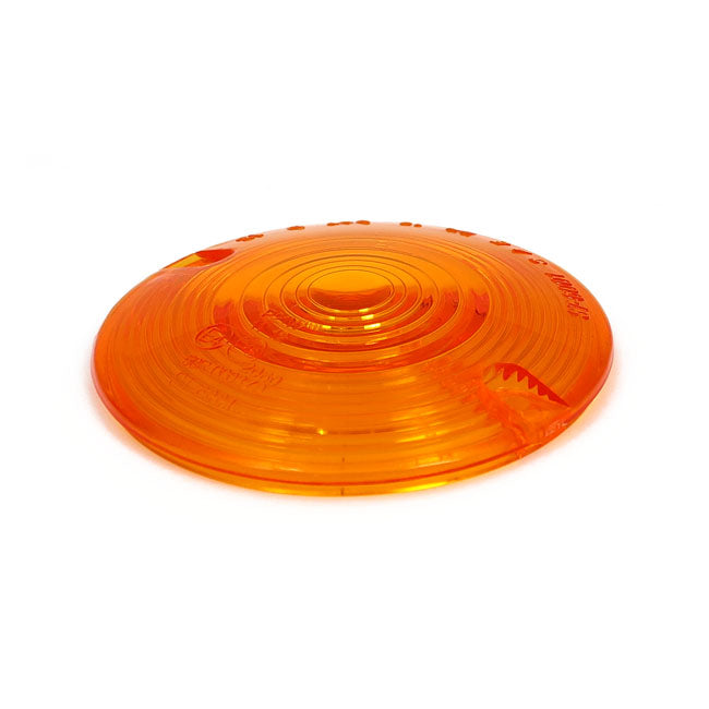 Replacement Turn Signal Lens. Flat Lens. Amber Turn Signals Lenses Mcs
