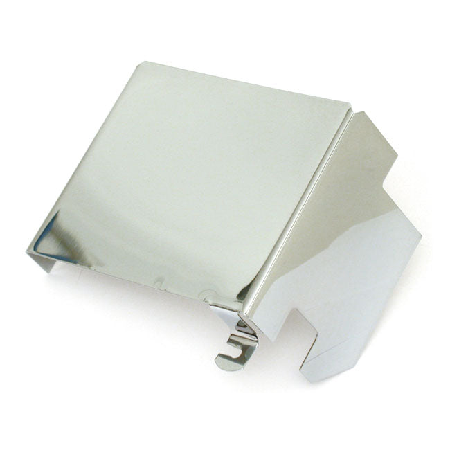 Battery Side Cover. Chrome. Smooth Battery Covers Mcs