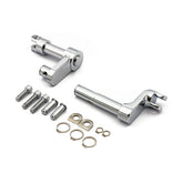 Foot Peg Conversion Bracket Kit . +2" Extended. Chrome Forward Controls Extension Kits Mcs