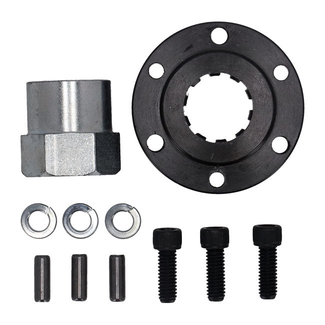 Belt Drives Ltd. 1/4 Offset W/Screws Nut Offset Pulley Insert & Nut Belt Drives Ltd.