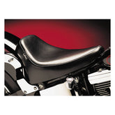 Le Pera Silhouette Deluxe Solo Seat, Smooth Black - 84-99 Softail Solo Seats Le Pera