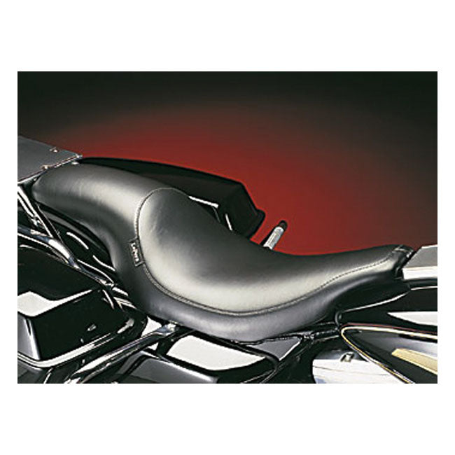 Le Pera Silhouette Seat, Smooth Black - 06-07 Touring Seat Le Pera