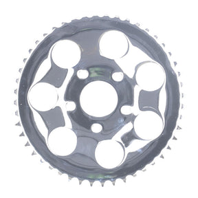 Rear Sprocket, Chrome. 48t Sprockets Rear Wheel Mcs