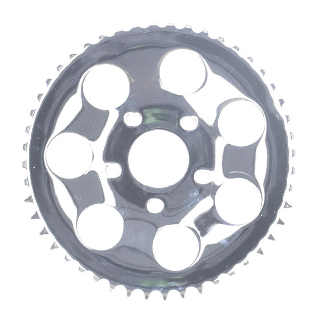 Rear Sprocket, Chrome. 48t Sprockets Rear Wheel Mcs