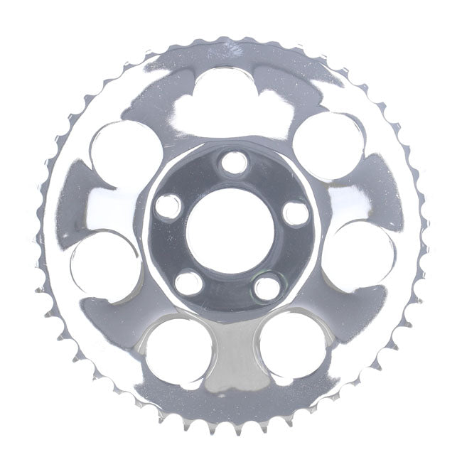 Rear Sprocket, Chrome. 48t Sprockets Rear Wheel Mcs