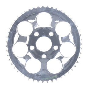 Rear Sprocket, Chrome. 51t Sprockets Rear Wheel Mcs