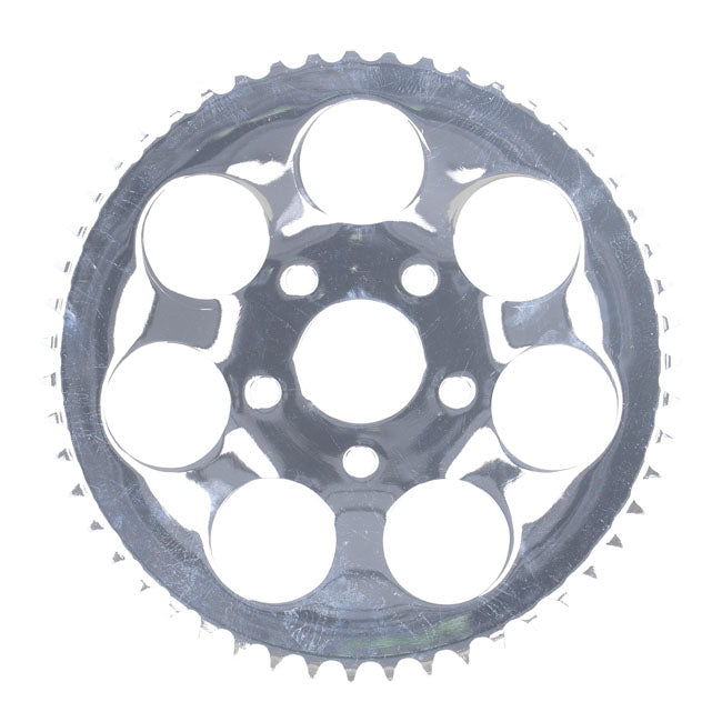 Rear Sprocket, Chrome. 51t Sprockets Rear Wheel Mcs