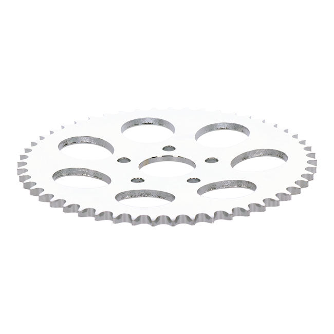 Rear Sprocket, Chrome. 51t Sprockets Rear Wheel Mcs