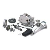 Kickstart Kit, 4 Speed. Chrome Kickstart Kits Mcs