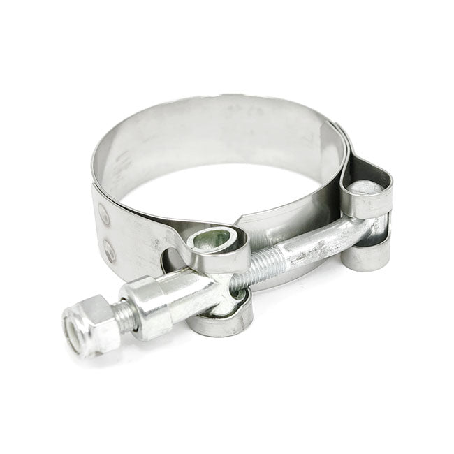 Paughco, Panhead custom header clamps stainless steel EXHAUST MOUNT PARTS Paughco