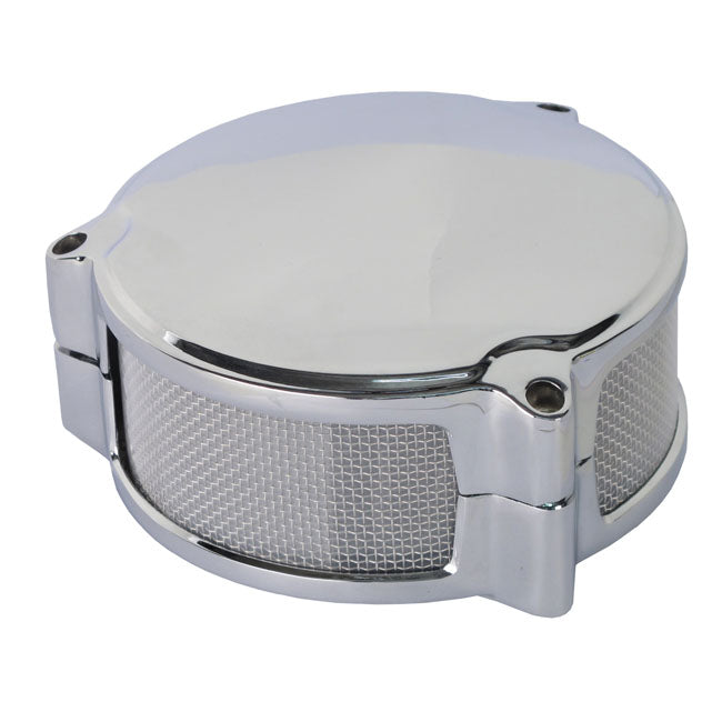 Dragtron Star Air Cleaner Assembly. Chrome Air Cleaner Mcs