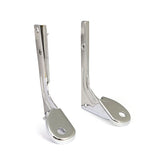 Spotlamp / Passing Lamp Mount Bracket Kit. Chrome Spotlights Mount Brackets Mcs