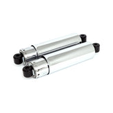Shock Absorbers 12", Full Cover. Chrome Shock Absorbers Mcs