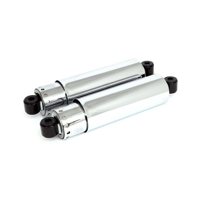 Shock Absorbers 12", Full Cover. Chrome Shock Absorbers Mcs