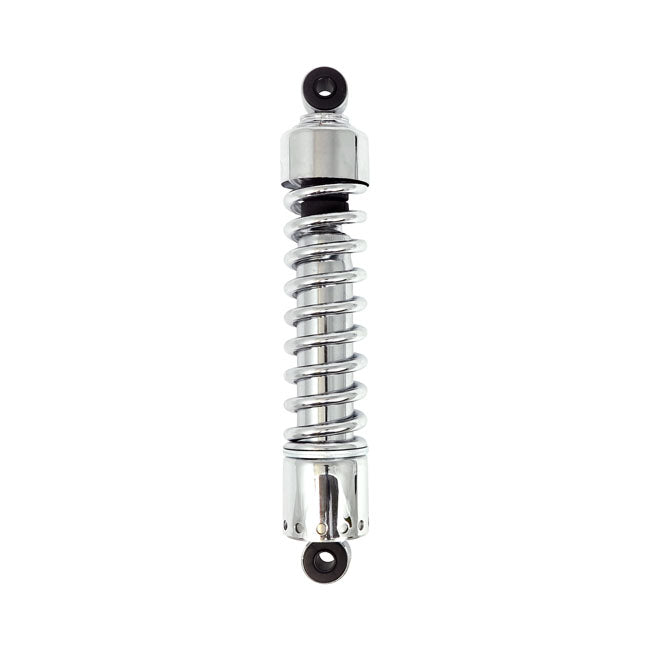 Shock Absorbers 13 1/2", Without Cover. Chrome Shock Absorbers Mcs