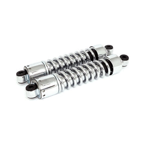 Shock Absorbers 13 1/2", Without Cover. Chrome Shock Absorbers Mcs