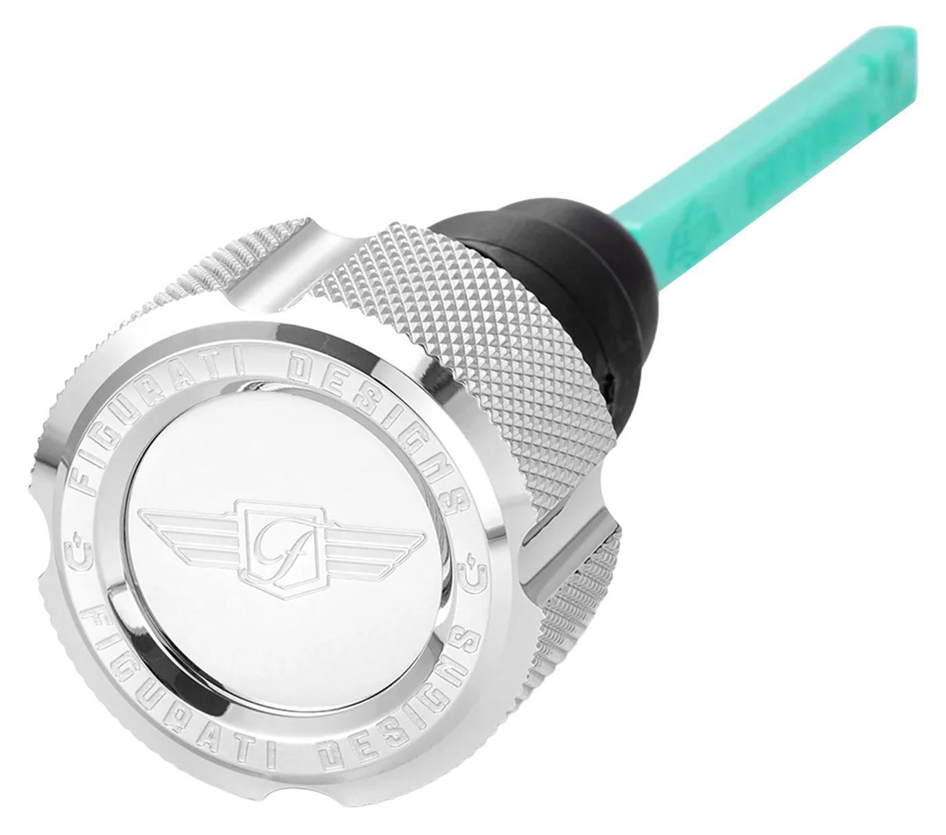 Dipstick S/S Knurled Silver Fxd06 17 Dipstick Figurati Designs Default Title