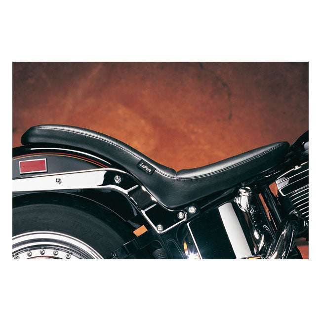 Le Pera Cobra Seat, Smooth Black - 84-99 Softail Seat Le Pera