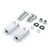 Oem Style Xl Passenger Peg Brackets. Chrome Footpegs Mounts Mcs