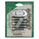 Gw, Rear Belt Pulley Mount Kit, Allen Chrome Pulley Mount Kits Gardner Westcott