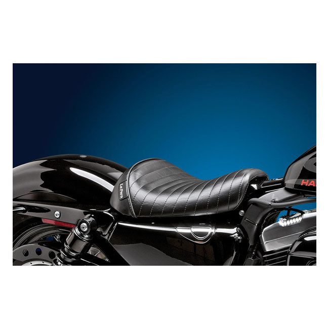 Le Pera Bare Bones Pleated Seating Solo Seat - 10-19 Sportster Seat Le Pera