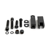 Oem Style Xl Passenger Peg Brackets. Black Footpegs Mounts Mcs
