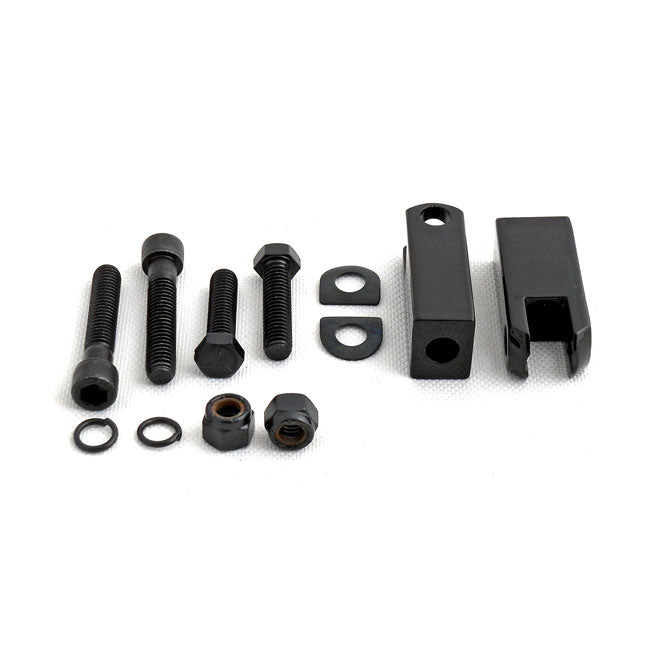 Oem Style Xl Passenger Peg Brackets. Black Footpegs Mounts Mcs