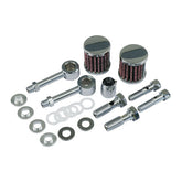 Dual Mini ''Power Filter'' Breather Kit Breather Kits Mcs